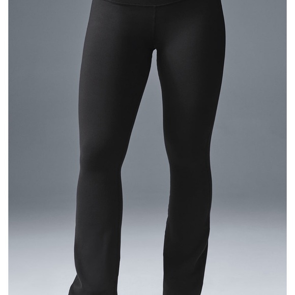 Alo Black Flare Leggings - Picture 2 of 6